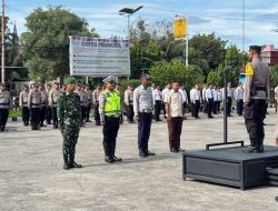 Upacara Gelar Pasukan Operasi Keselamatan Turangga T.A. 2026 Polres Lembata