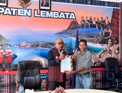 Bupati Lembata Audiensi Bersama Forum Pengurangan Risiko Bencana (FPRB) Kabupaten Lembata 