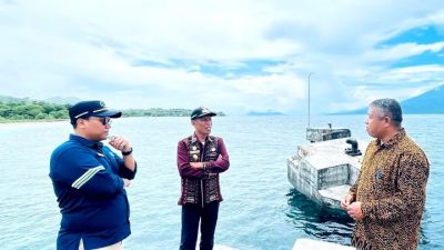 Pemkab Lembata Bersama ASDP Sepakati Peningkatan Pelabuhan Feri Waijarang 