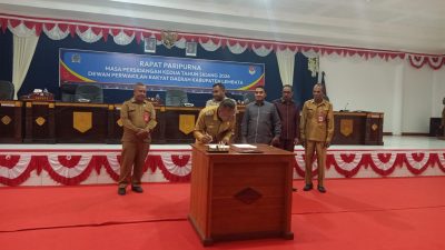 DPRD Setujui Perubahan OPD: Dari 38 Jadi 36, Pemkab Lembata Gaya Lama