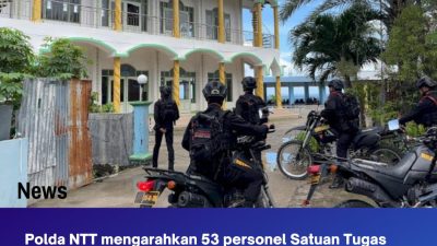 Polda NTT Kerahkan 53 Personel, Amankan Ramadan di Kota Kupang
