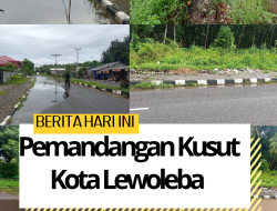 Kota Lewoleba Diguyur Hujan, Warga Diguyur Kekecewaan