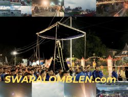 Lautan Manusia saat Prosesi Semana Santa 