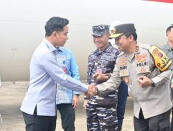 Disambut Kapolda dan Gubernur, Wapres Gibran Rakabuming Raka Hadir di Kota Kupang