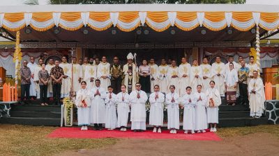 Tutup Kegiatan Jambore di Dekenat Lembata, Mgr. Hans Mointeiro: ”Persatuan dalam Kristus serta kesadaran akan Misi Perutusan”