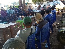 Isi Akhir Pekan, Capt David Vigis Koban Berdialog dengan Komunitas Bank Sampah