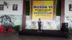 Di Musda VI Golkar Lembata, Bupati Kanis Pamer Capaian