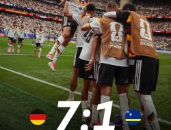 Jerman Hajar Curacao 7-1