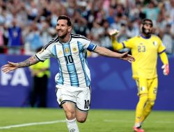 Messi Tak Menua: Tiga Gol ke Gawang Putra Zidane , Argentina Kirim Sinyal Juara