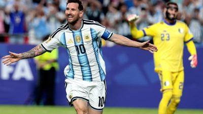 Messi Tak Menua: Tiga Gol ke Gawang Putra Zidane , Argentina Kirim Sinyal Juara