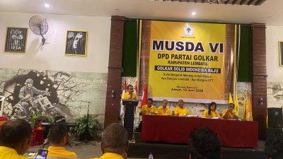 Alex Atawolo Pimpin DPD Golkar Lembata