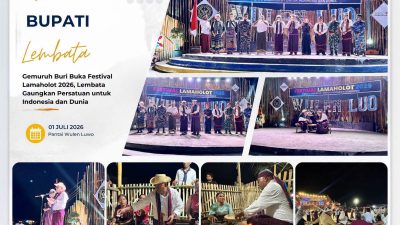 Gemuruh Buri Buka Festival Lamaholot 2026, Lembata Gaungkan Persatuan untuk Indonesia dan Dunia