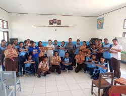 Plan Indonesia dan FJL Gaet Mitra Kerja, Sosialisasi Buku Saku Peliputan Ramah Anak di SMA Negeri 1 Lebatukan 