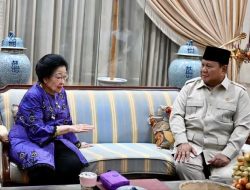 Presiden Prabowo Bertakziah ke Kediaman Megawati, Sampaikan Duka atas Wafatnya Guruh Soekarnoputra