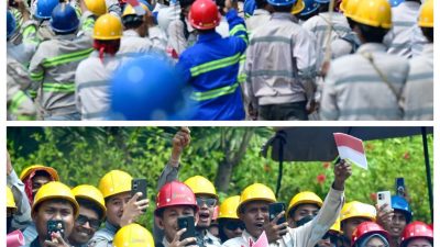 Prabowo Mulai 11 Proyek Hilirisasi Nikel Senilai Rp180 Triliun, Ekspor Perdana Baterai Kendaraan Listrik Dilepas