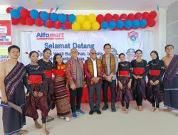 GRAND OPENING ALFAMART, Bermitra Pasarkan Produk UMKM Lembata